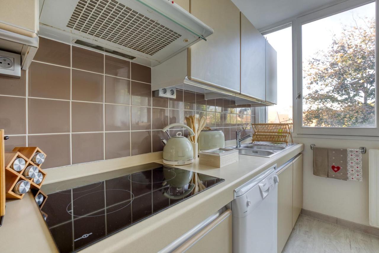 Escale De L'Yvette - 50M2 Cosy, Balcony & Parking Apartment Longjumeau Exterior photo